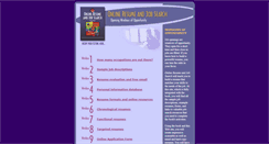 Desktop Screenshot of online-resume.swep.com