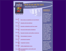 Tablet Screenshot of online-resume.swep.com